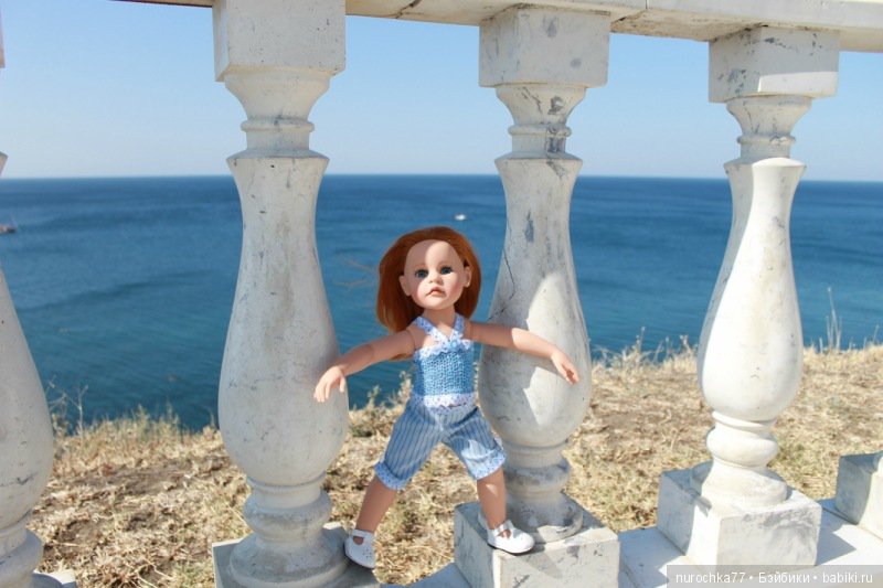 Фотоальбом. Жизель Готц (ООАК) и море