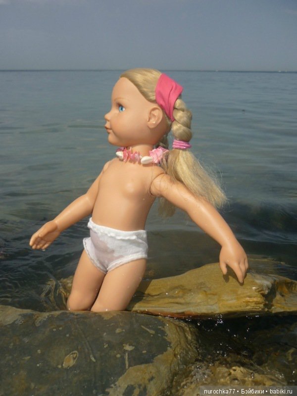 Ханночка Gotz (ООАК) на море