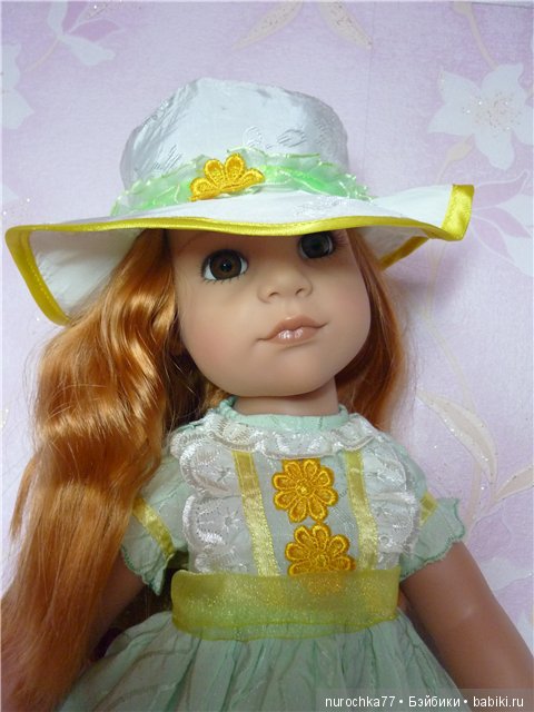 В ожидании весны.Новые платья для девочек Готц (фото 7)