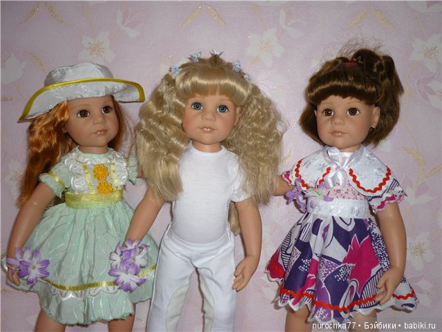 В ожидании весны.Новые платья для девочек Готц