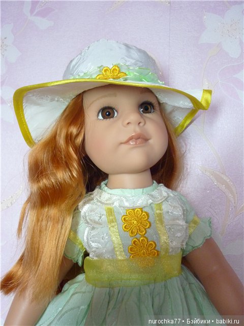 В ожидании весны.Новые платья для девочек Готц (фото 9)