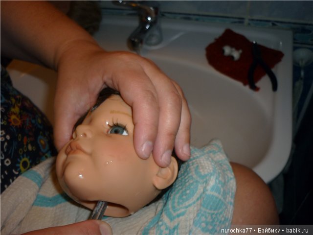 Gotz: Перезагрузка. Замена глазок куклам Готц