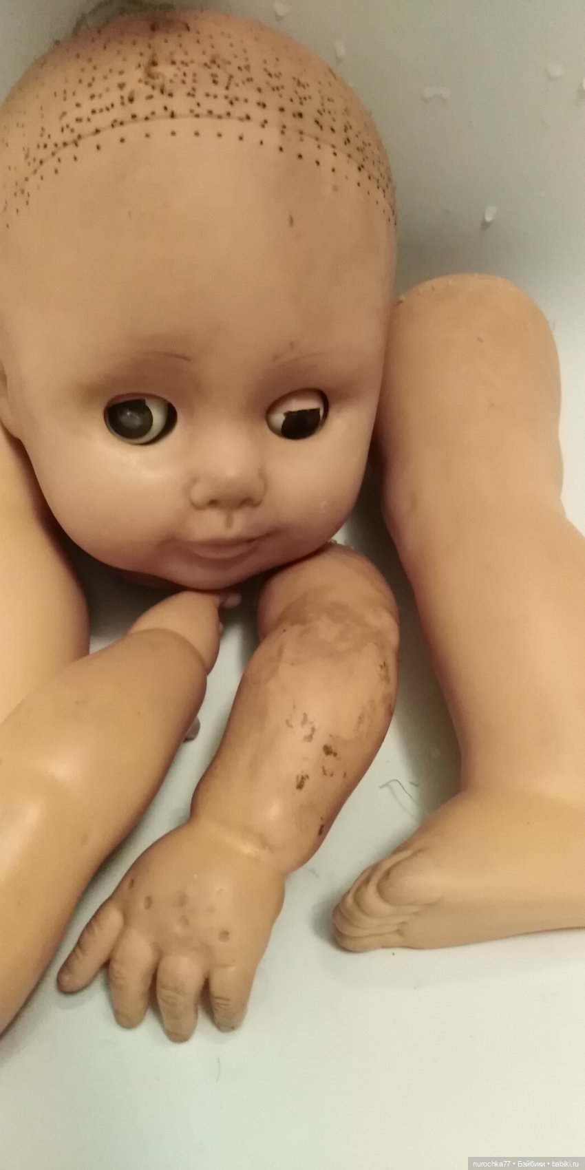 Жертва племяшки. Дежавю — Реставрация и преображение кукол: ремонт (фото 8)