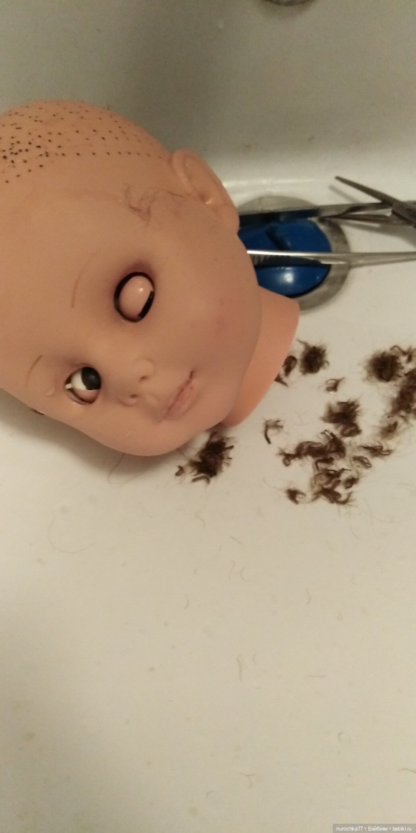 Жертва племяшки. Дежавю — Реставрация и преображение кукол: ремонт (фото 10)