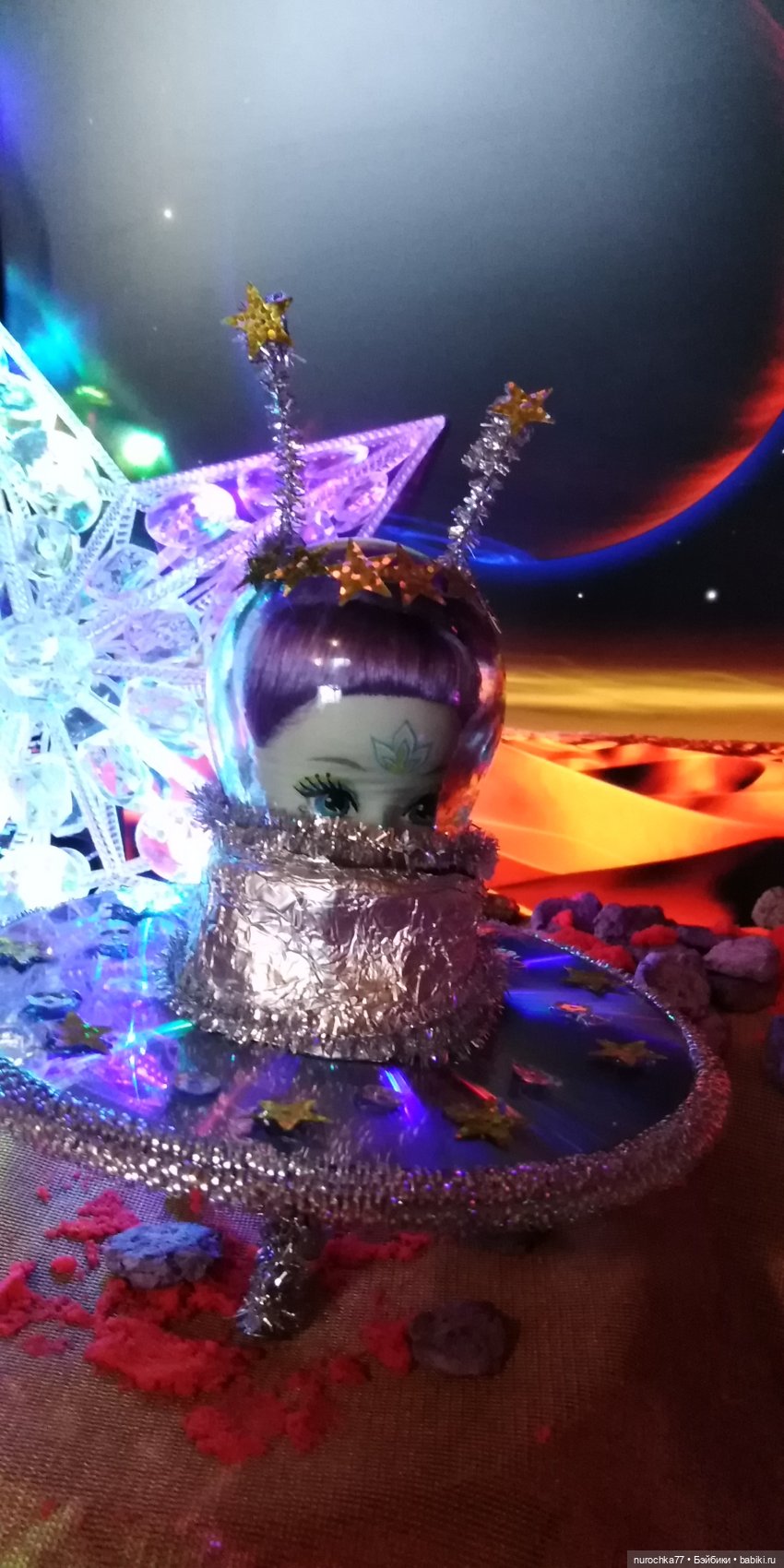 Мамины куклы. Постконкурсное. Встреча на Марсе. Полёт Фантазии (фото 9)