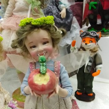 Путешествие по выставке Мишек и авторских кукол. Часть четвертая