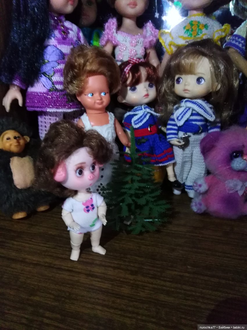 Про Нафочку. Одна — Гибриды шарнирных кукол (не БЖД): подбор тела (фото 5)