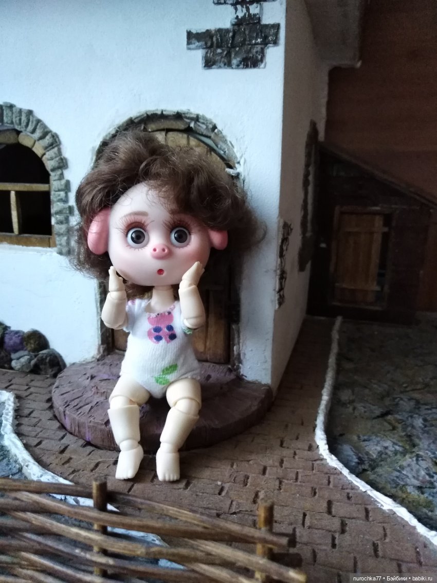 Про Нафочку. Одна — Гибриды шарнирных кукол (не БЖД): подбор тела (фото 10)
