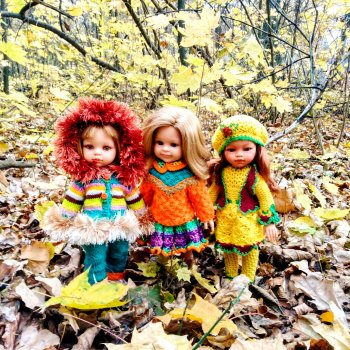 Паолочки в лесу