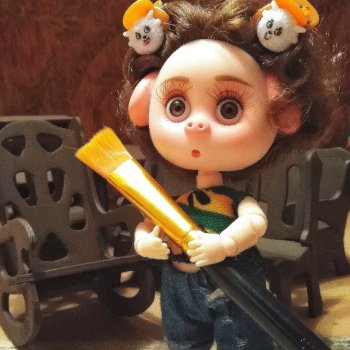 Про Нафочку. Нафочка и краски