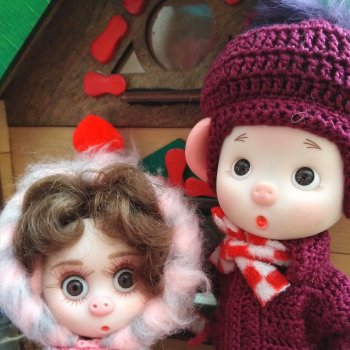 Про Нафочку. В гостях у Фантика.