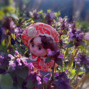 Про Нафочку. Первая весенняя прогулка .