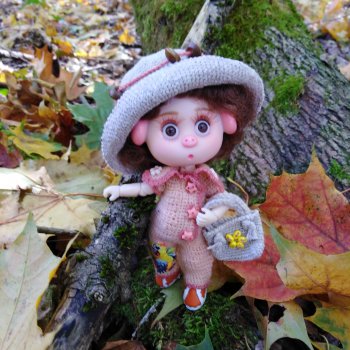 Про Нафочку. Нафочка в осеннем лесу.