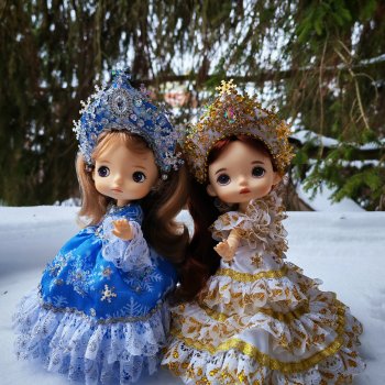 Праздничные снежинки