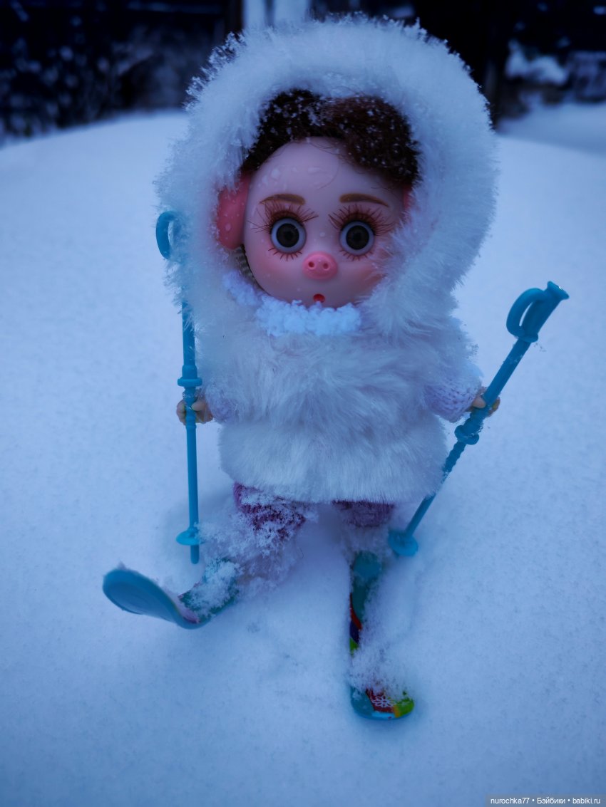Про Нафочку. Лыжница — Гибриды шарнирных кукол (не БЖД): подбор тела