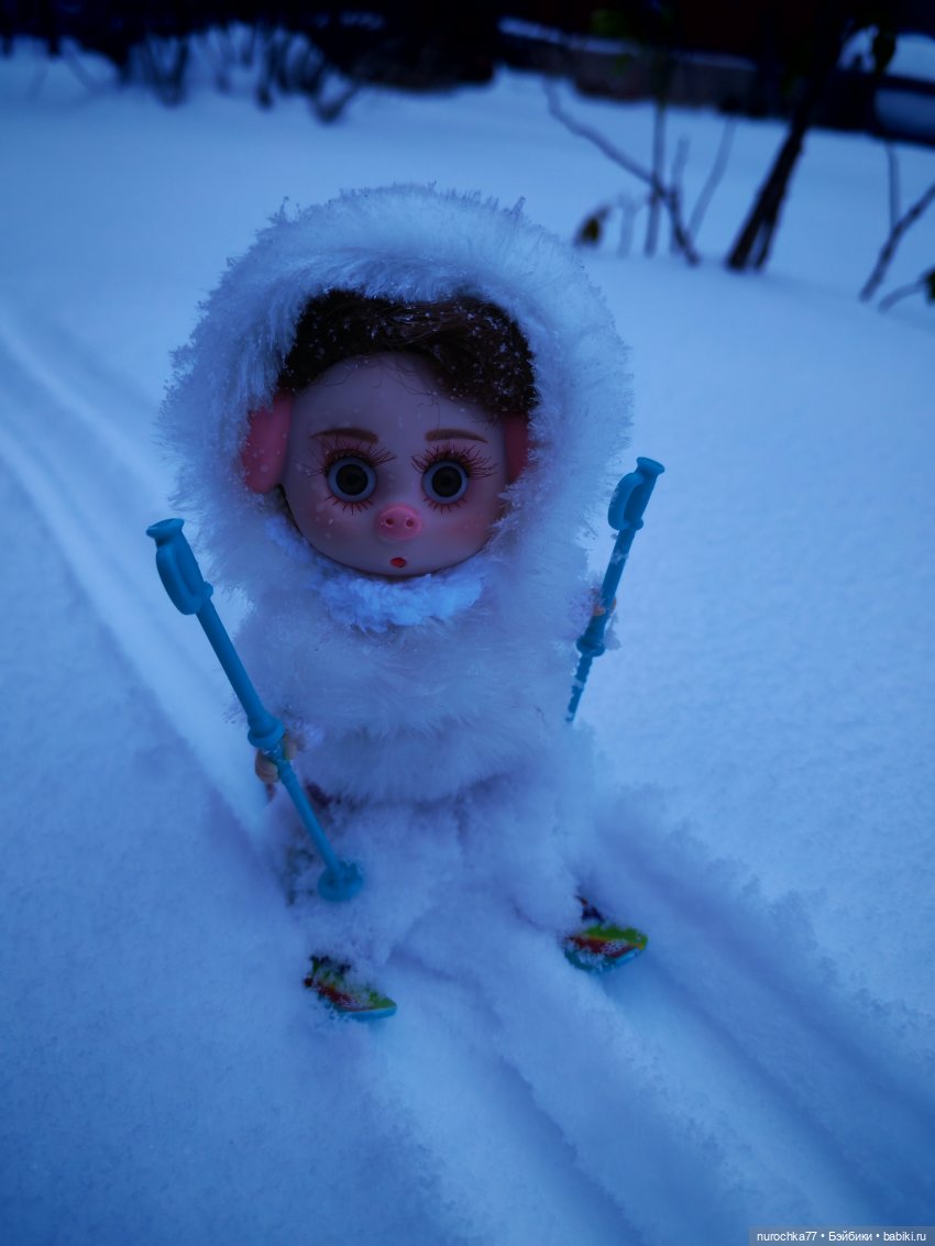 Про Нафочку. Лыжница — Гибриды шарнирных кукол (не БЖД): подбор тела