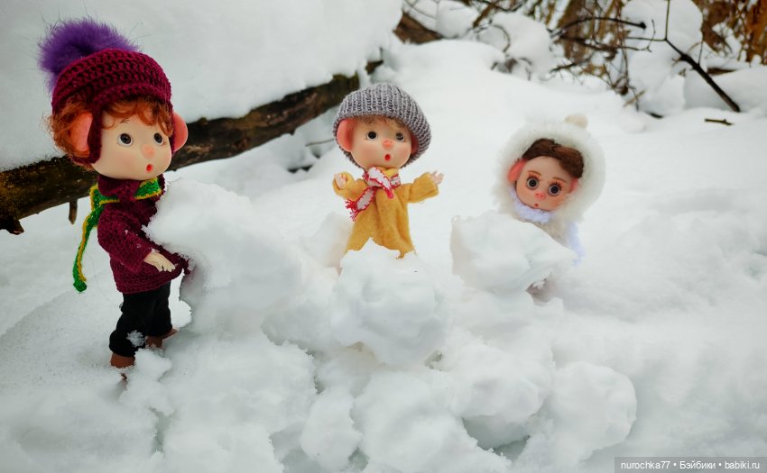 Про Нафочку. Лесная встреча с друзьями