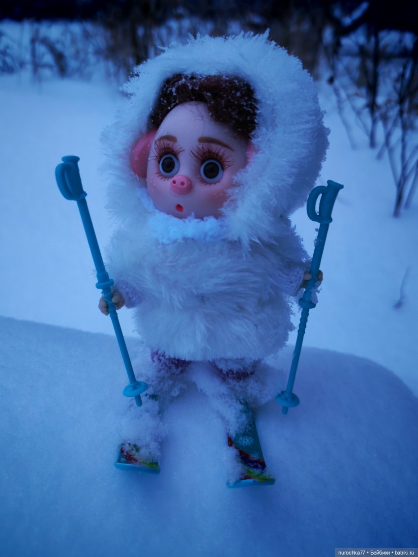 Про Нафочку. Лыжница — Гибриды шарнирных кукол (не БЖД): подбор тела (фото 9)