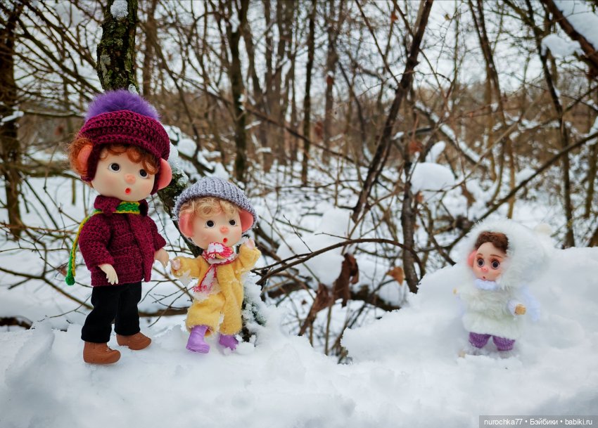 Про Нафочку. Лесная встреча с друзьями