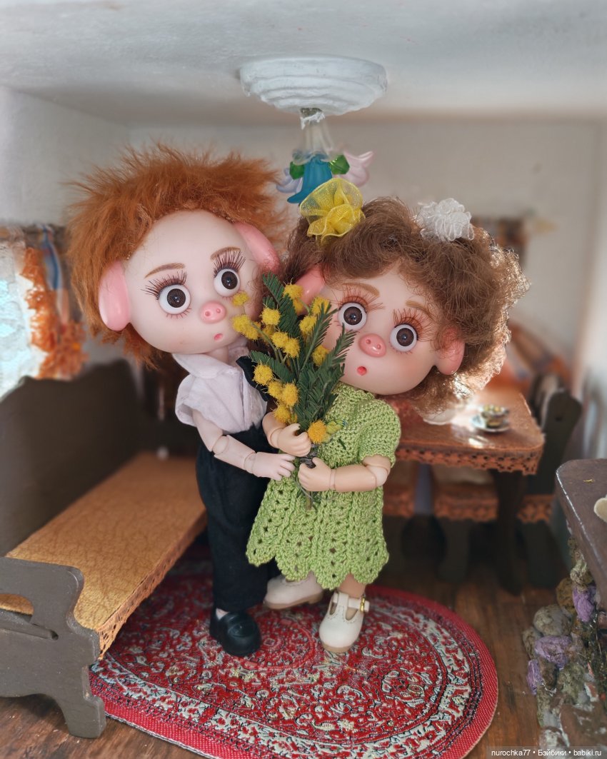 Про Нафочку. 8 Марта — Гибриды шарнирных кукол (не БЖД): подбор тела