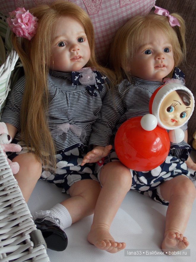 Мои Фридолиночки, сестрички реборн (фото 4)