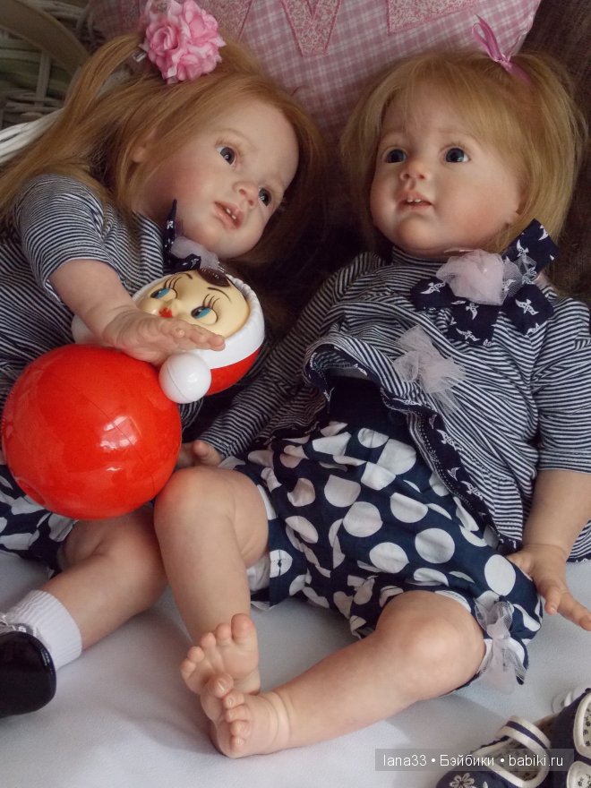 Мои Фридолиночки, сестрички реборн