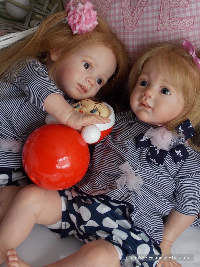 Мои Фридолиночки, сестрички реборн (фото 9)