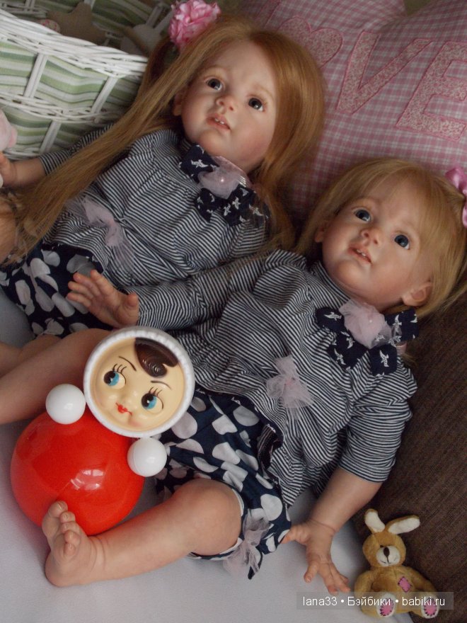 Мои Фридолиночки, сестрички реборн (фото 6)