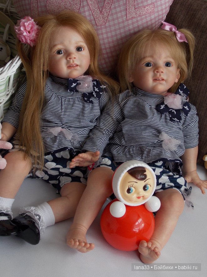 Мои Фридолиночки, сестрички реборн (фото 5)