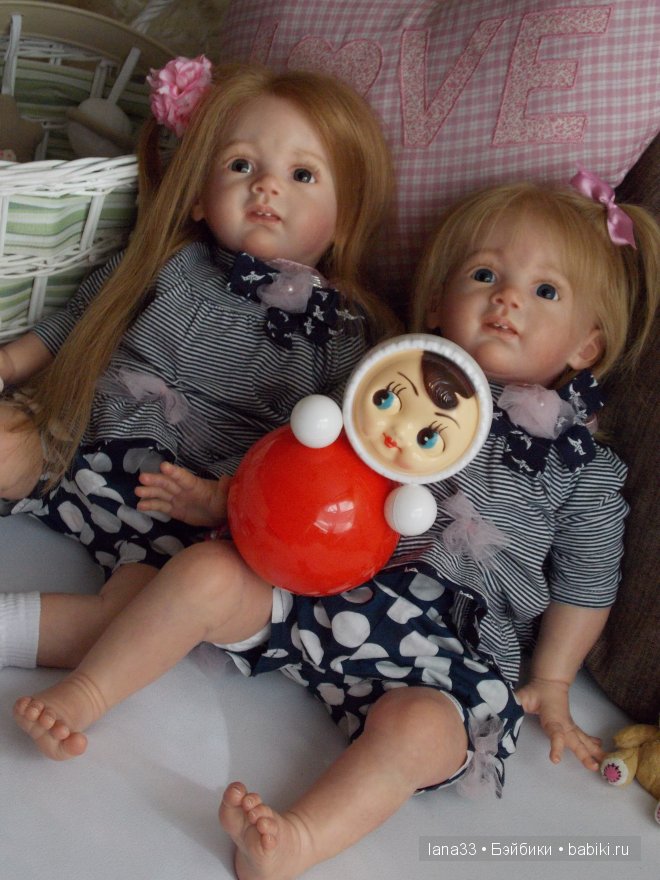 Мои Фридолиночки, сестрички реборн (фото 2)