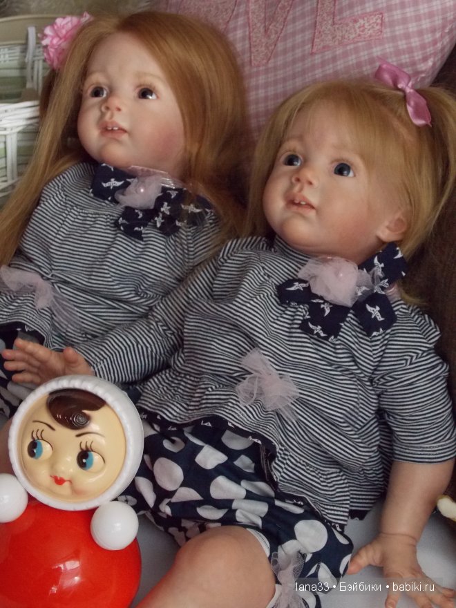 Мои Фридолиночки, сестрички реборн (фото 7)