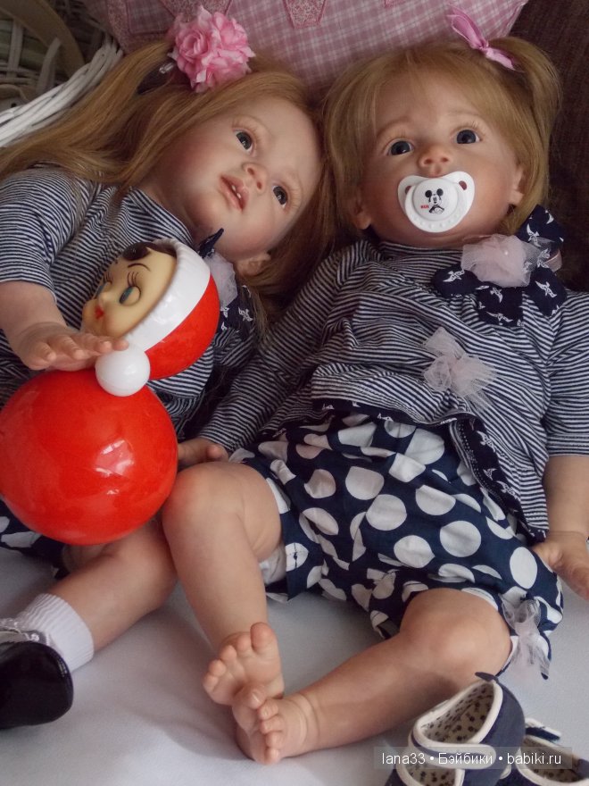 Мои Фридолиночки, сестрички реборн