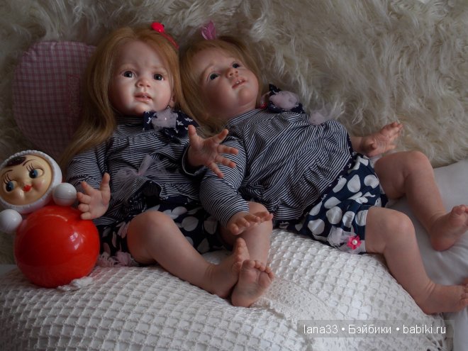 Мои Фридолиночки, сестрички реборн