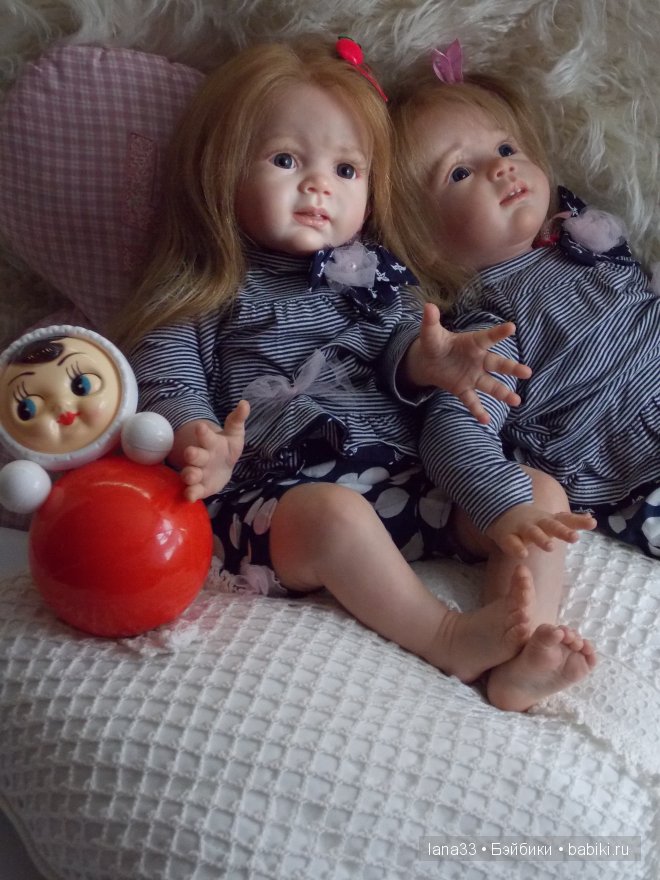 Мои Фридолиночки, сестрички реборн