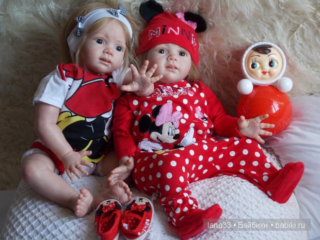 Мои Фридолиночки, сестрички реборн