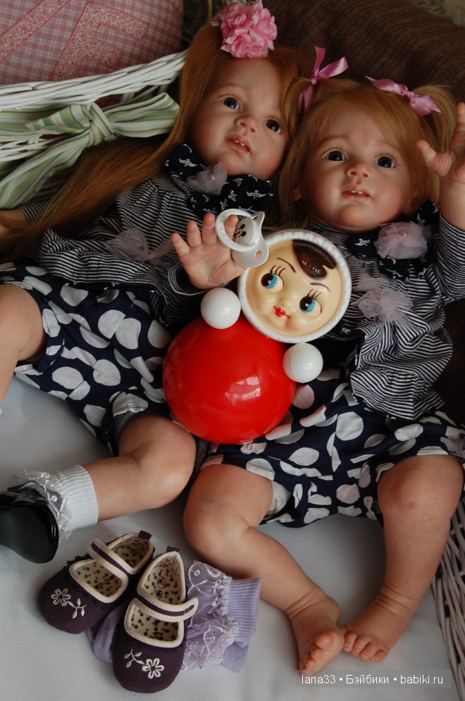 Мои Фридолиночки, сестрички реборн