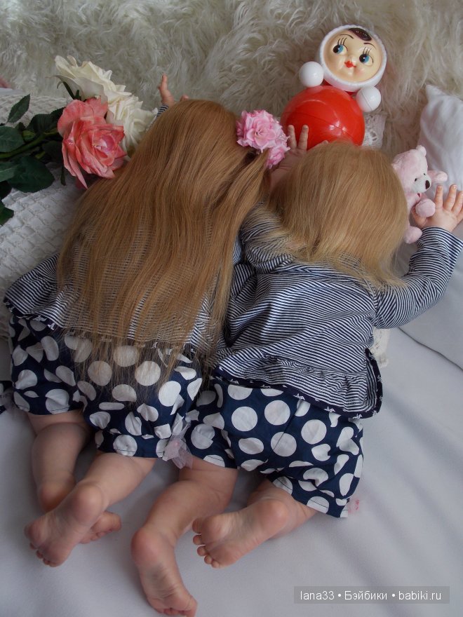 Мои Фридолиночки, сестрички реборн