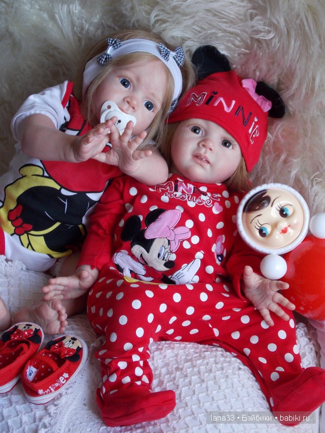 Мои Фридолиночки, сестрички реборн