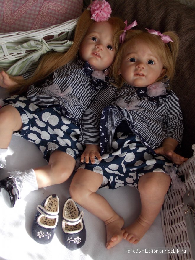 Мои Фридолиночки, сестрички реборн