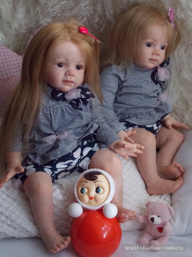 Мои Фридолиночки, сестрички реборн