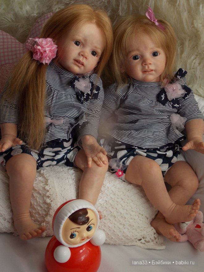 Мои Фридолиночки, сестрички реборн