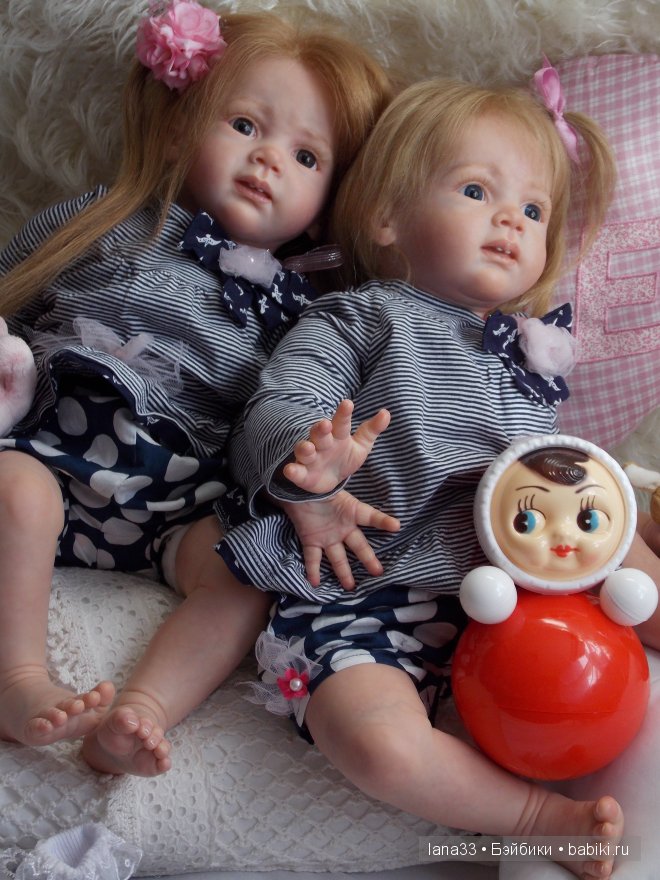 Мои Фридолиночки, сестрички реборн