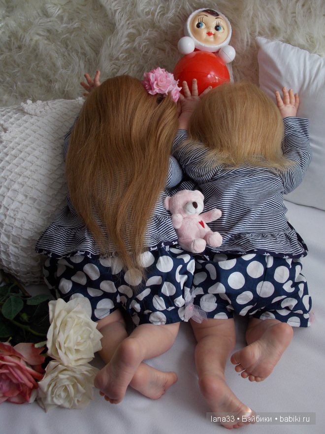 Мои Фридолиночки, сестрички реборн