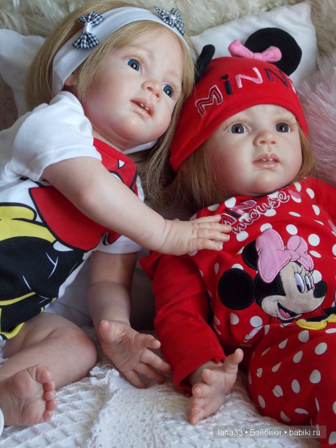 Мои Фридолиночки, сестрички реборн