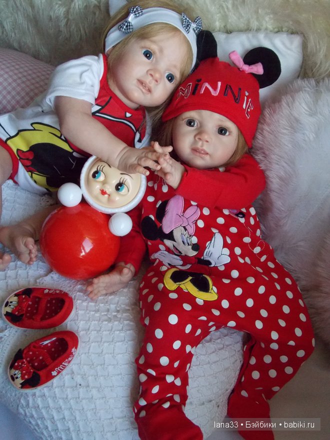 Мои Фридолиночки, сестрички реборн