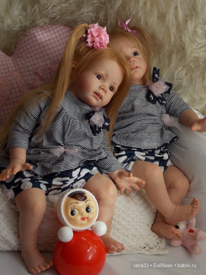 Мои Фридолиночки, сестрички реборн