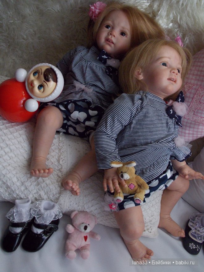 Мои Фридолиночки, сестрички реборн