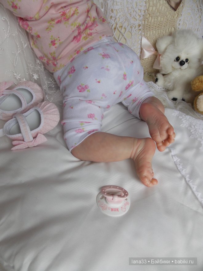 Ангелиночка, нежный ангелок, самая первая из тройняшек реборн