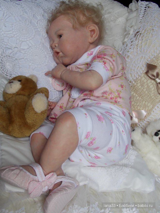 Ангелиночка, нежный ангелок, самая первая из тройняшек реборн
