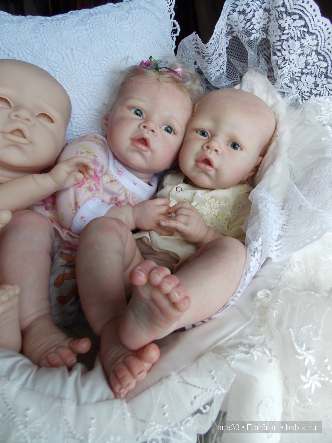 Ангелиночка, нежный ангелок, самая первая из тройняшек реборн